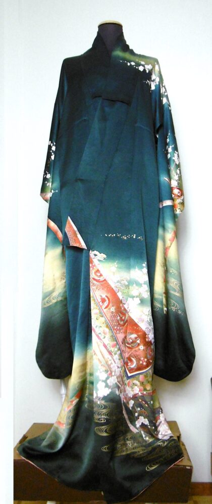 (01) Grön blommor