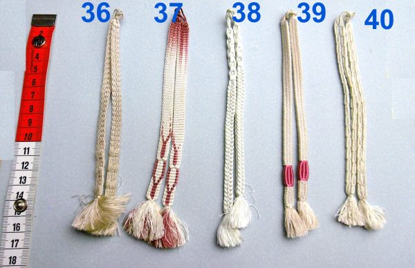 Haori-himo (snoddar) (36-40)