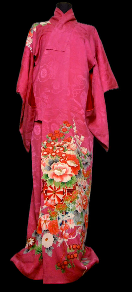 (08)Rosa,Blommor,Antik