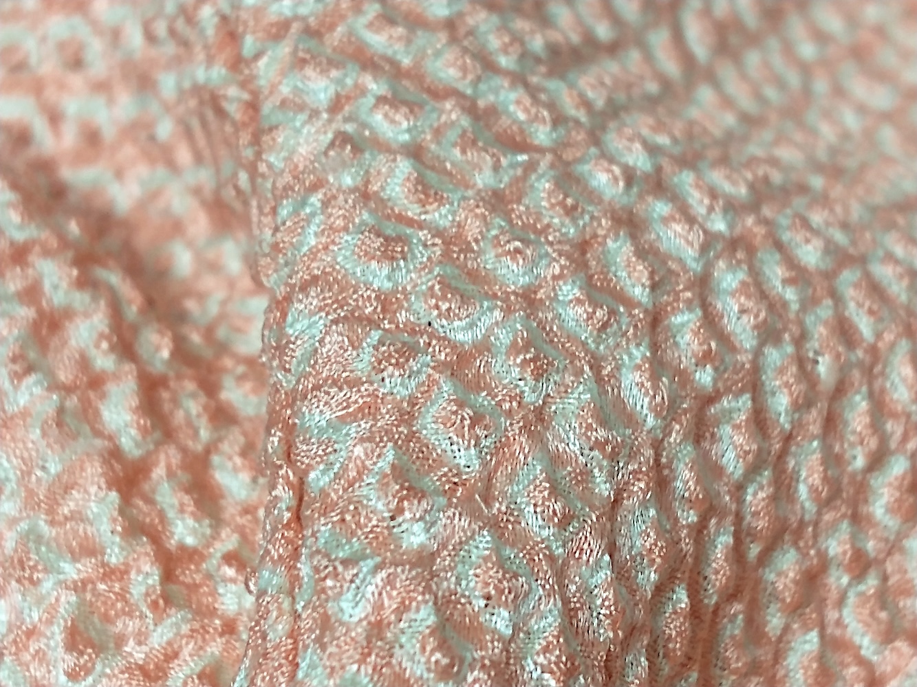 Haori (10)ljusa rosa,gul,Shibori - Image 10