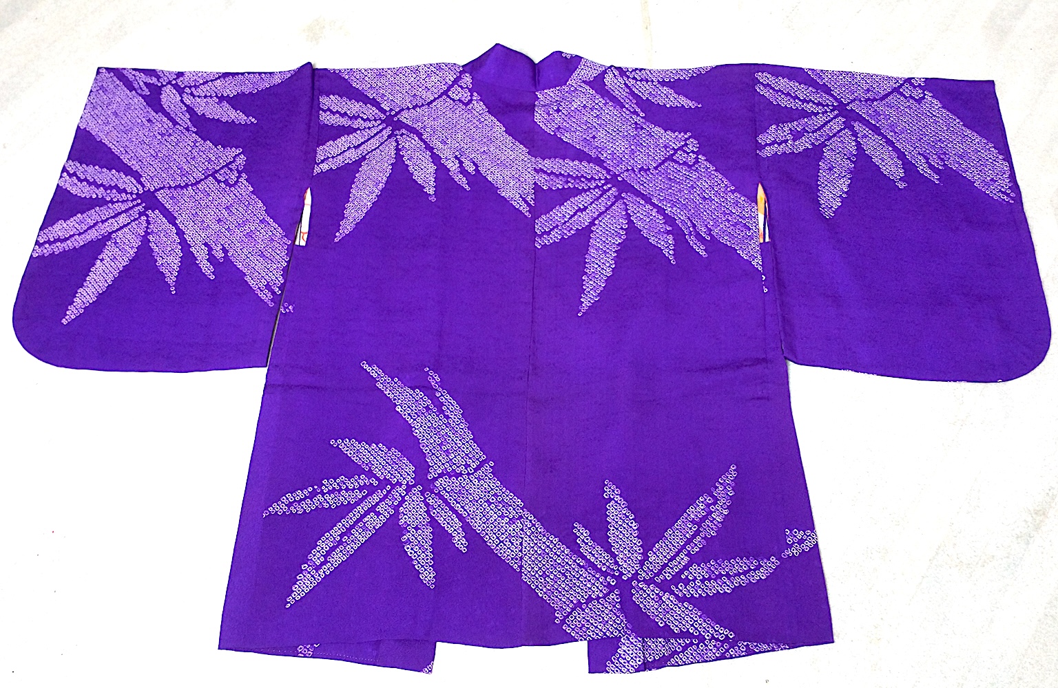 Haori (19)lila bambu,Shibori - Image 2
