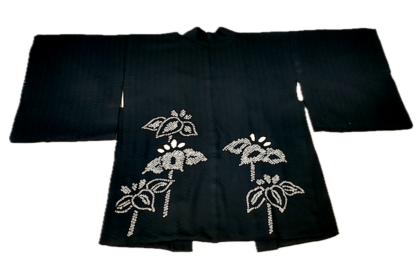 Haori (19)svart del shibori