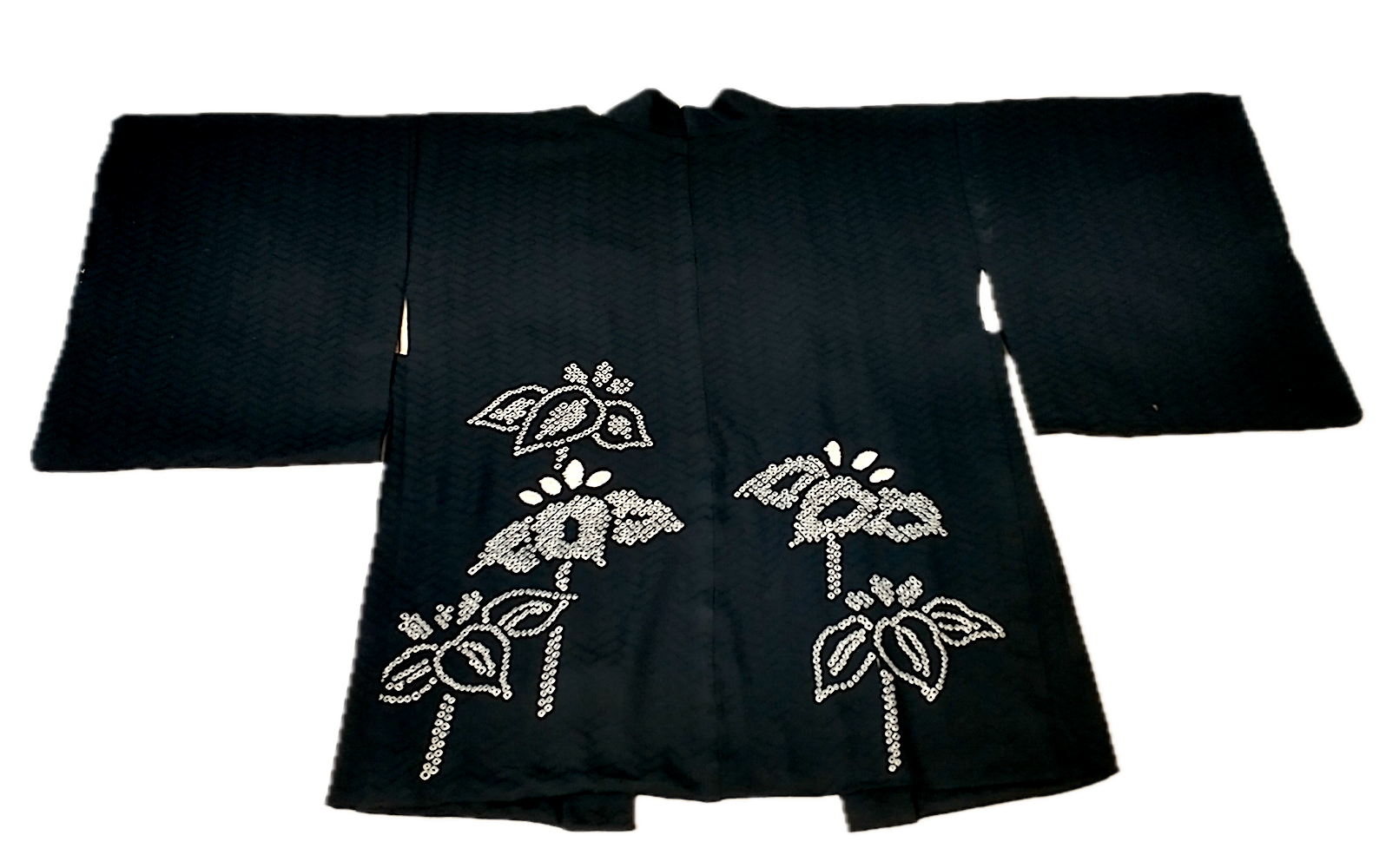 Haori (19)svart del shibori