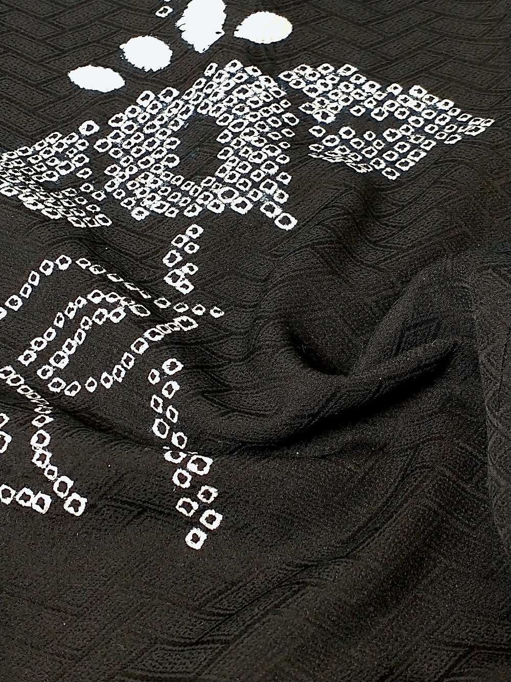 Haori (19)svart del shibori - Image 8