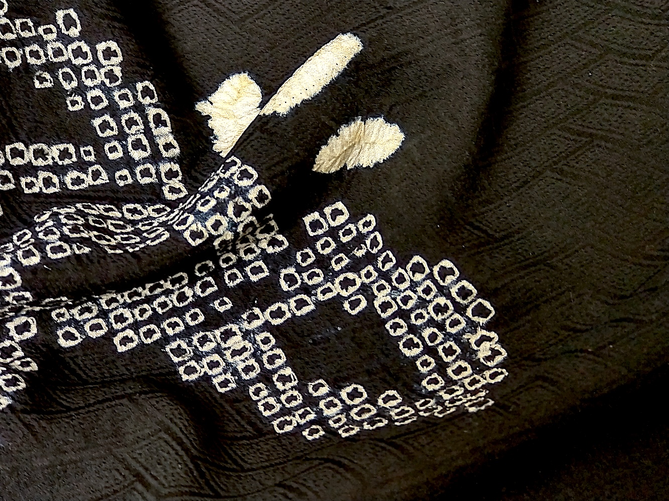 Haori (19)svart del shibori - Image 9