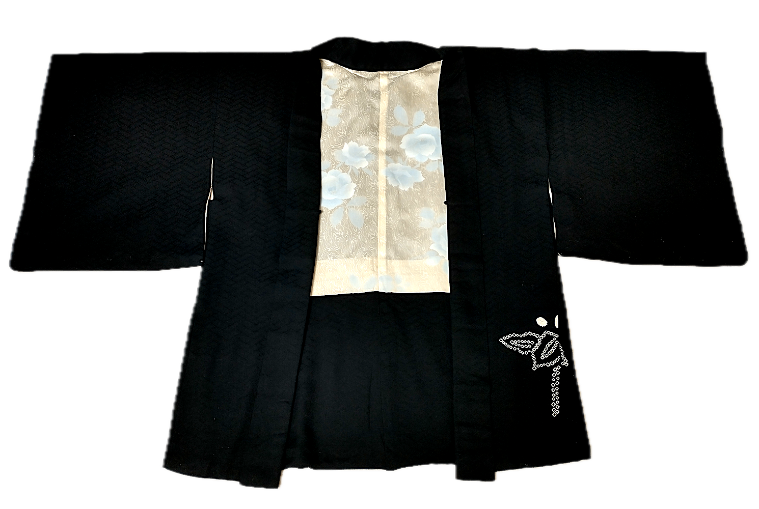 Haori (19)svart del shibori - Image 2