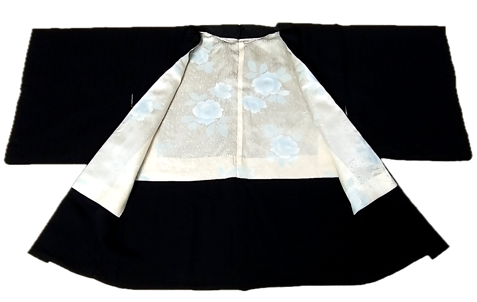 Haori (19)svart del shibori - Image 3
